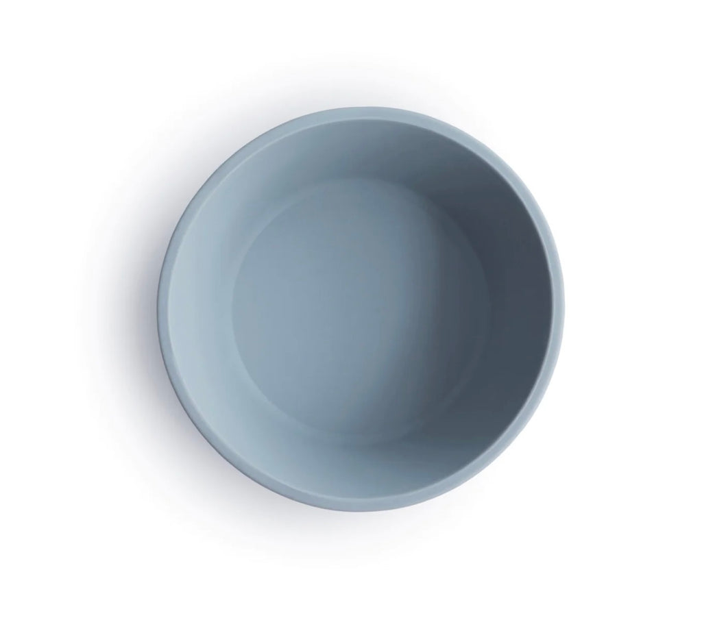 Mushie Silicone Suction Bowl | Powder Blue