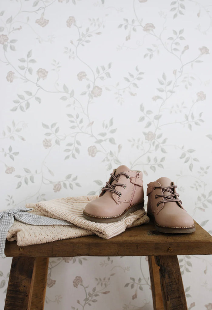 Jamie Kay Leather Boot | Blush