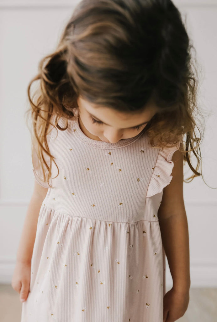 Organic Cotton Sophie Dress | Annie Ditzy Floral