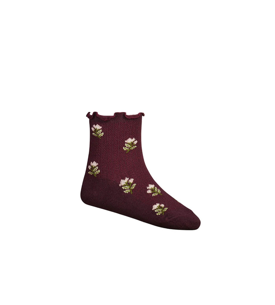 Alison Frill Ankle Sock | Fig