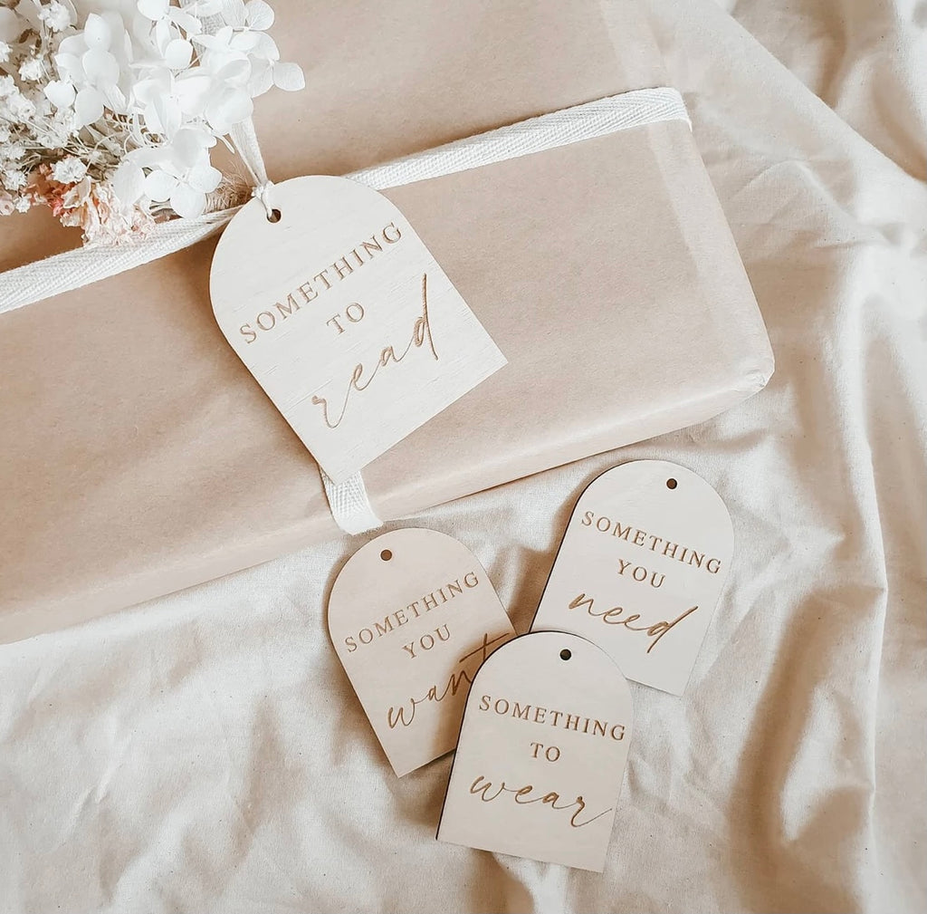 Mindful Wooden Gift Tags | Christmas Arch