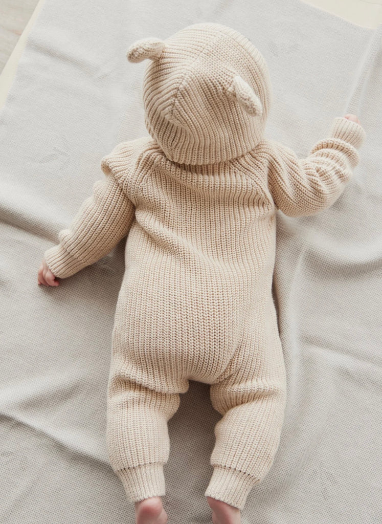 Luca Knitted One Piece | Oatmeal Marle
