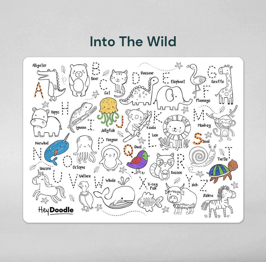 Into The Wild | Drawing Mat (ABC)