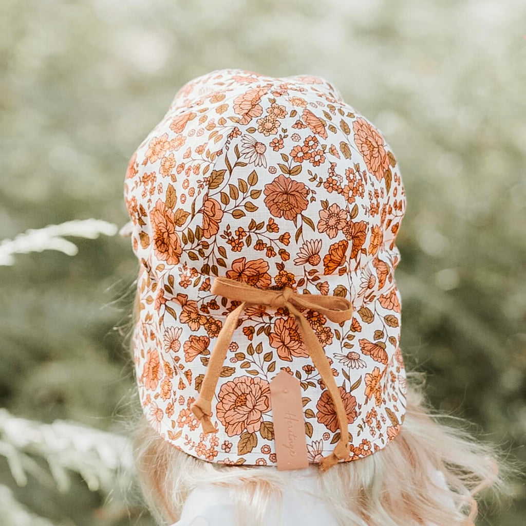 Bedhead Hat | Reversible Baby Flap Sun Hat l Marie/Maize