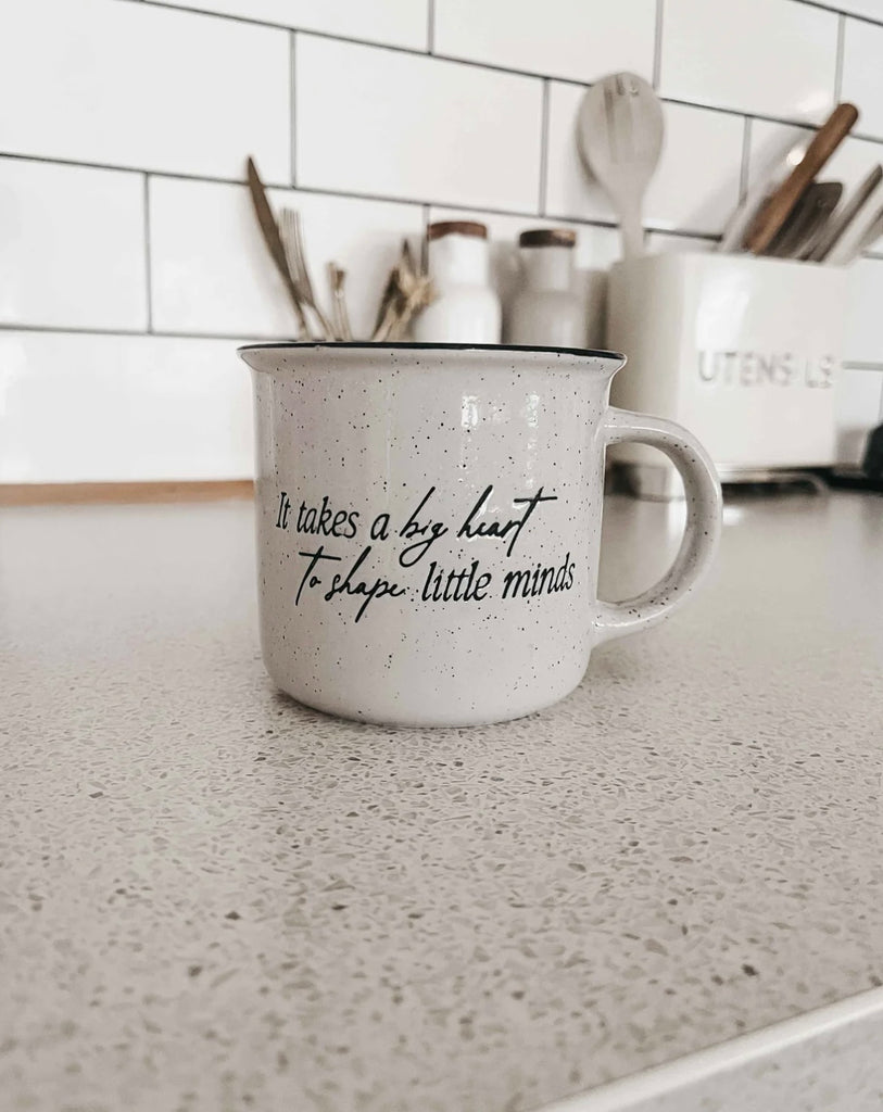 Teacher Big Heart Mug