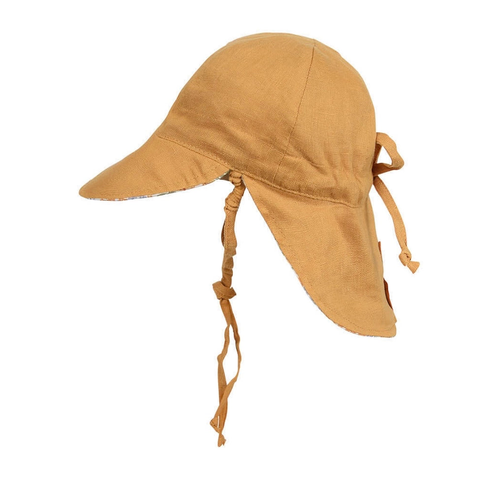 Bedhead Hat | Reversible Baby Flap Sun Hat l Melody/Maize