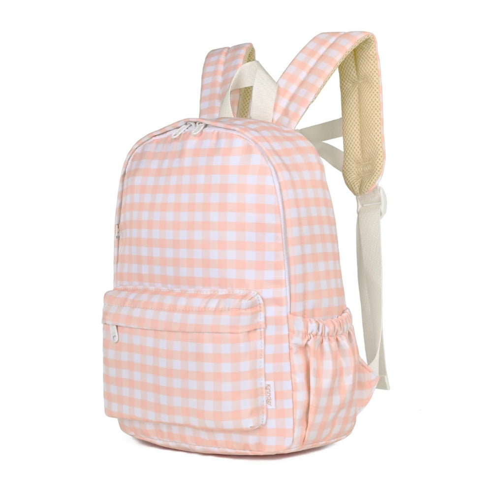 Pink Gingham Mini Daycare Toddler Backpack