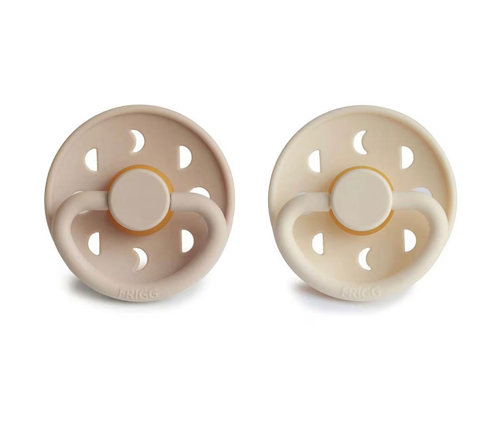 Frigg Moon Phase Latex 2 Pack | Cream/Croissant Size 1