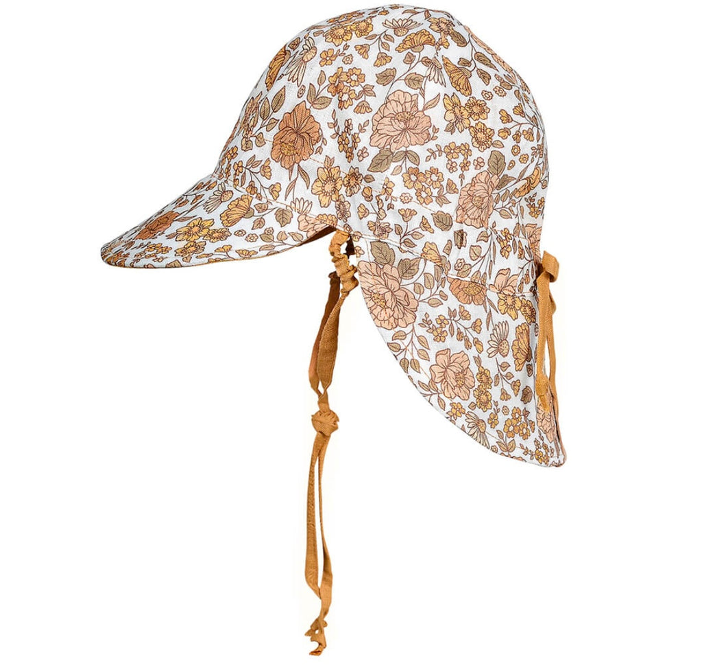 Bedhead Hat | Reversible Baby Flap Sun Hat l Marie/Maize