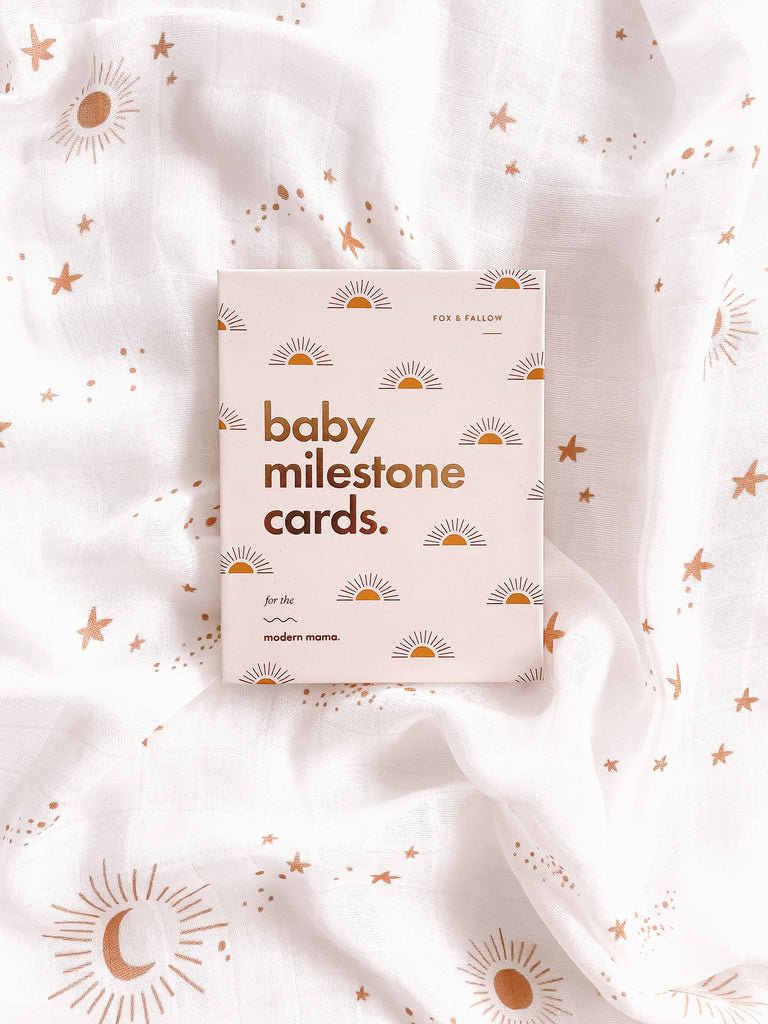 Baby Milestone Cards | Boho
