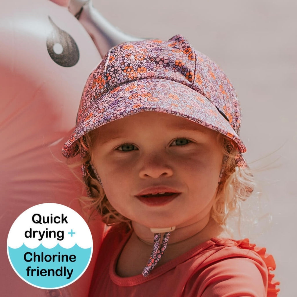 Bedhead Kids Swim Legionnaire Beach Hat | Valencia