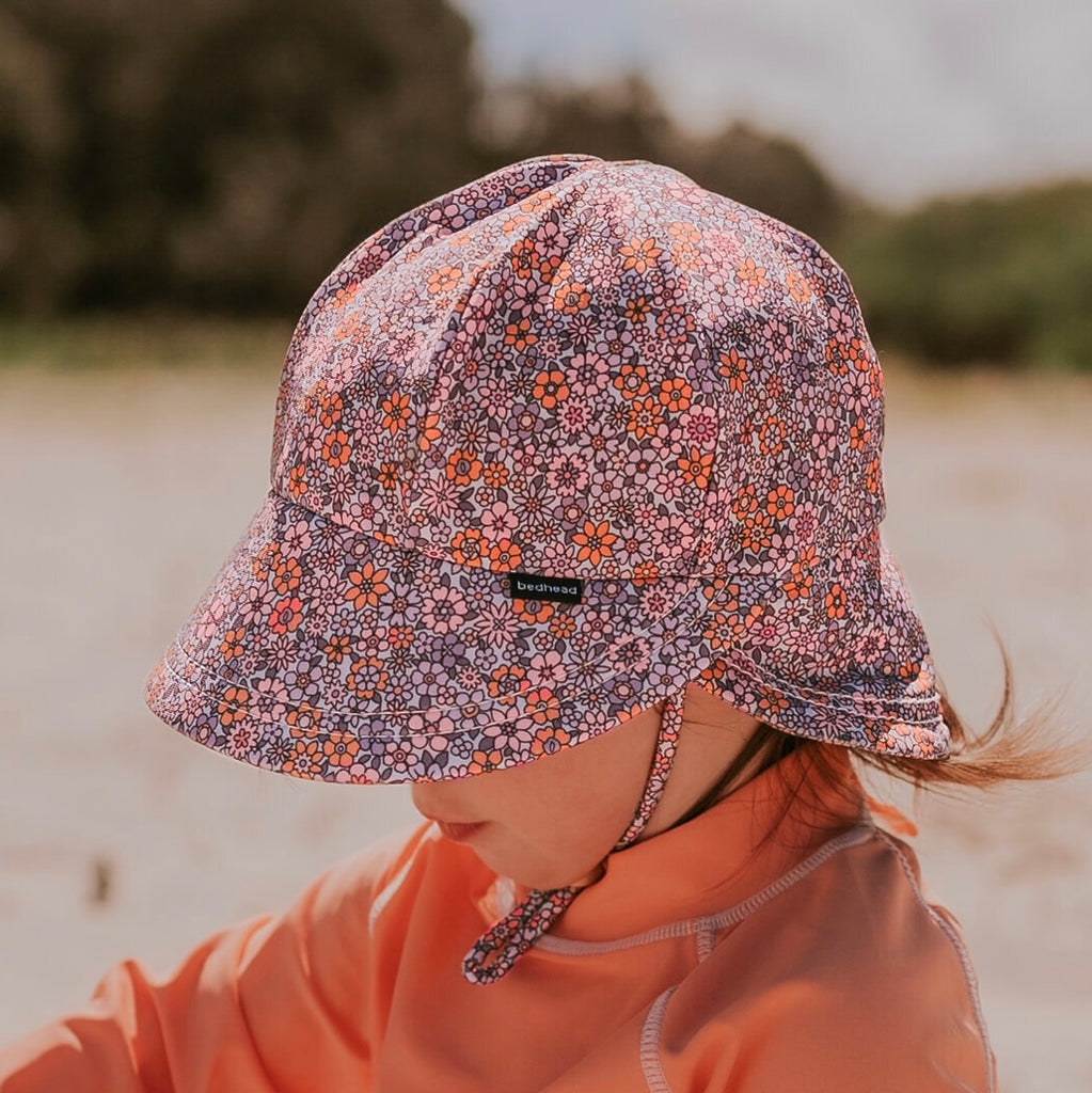 Bedhead Kids Swim Legionnaire Beach Hat | Valencia