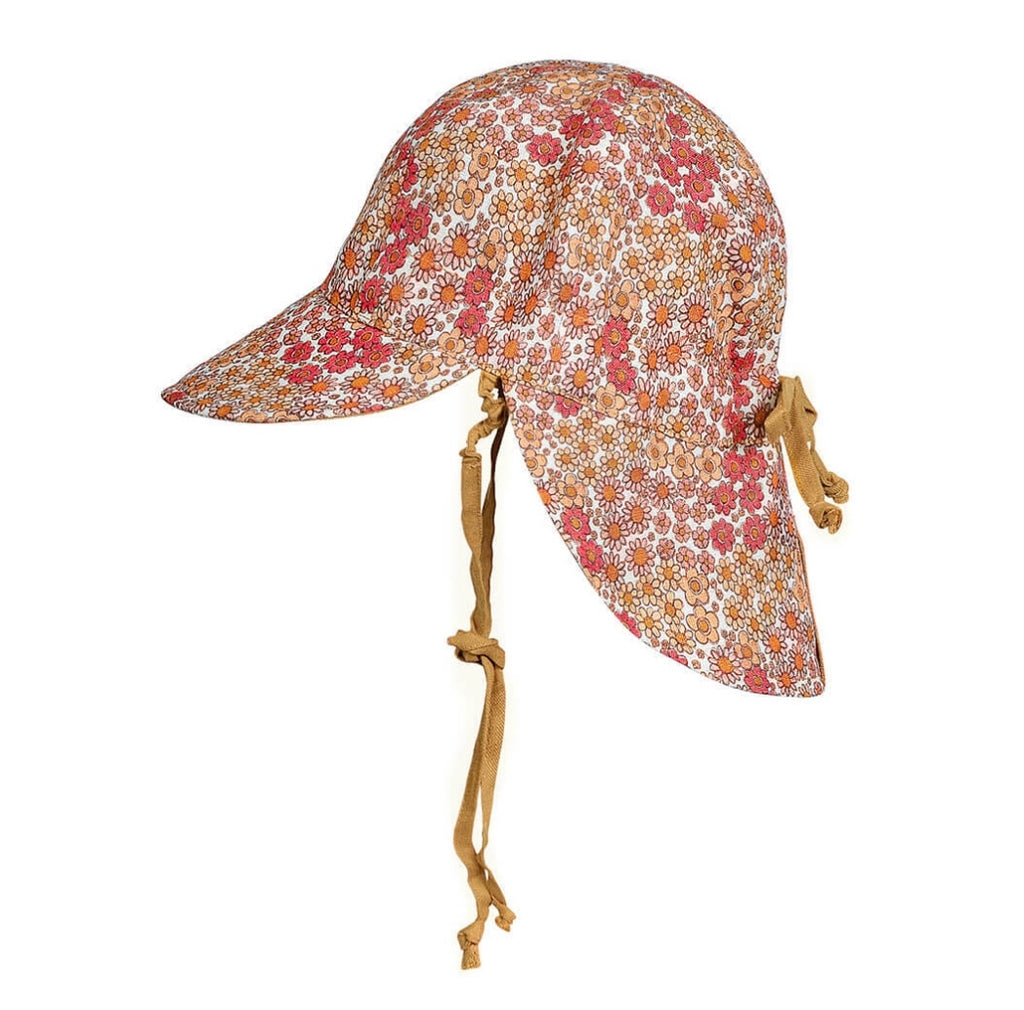 Bedhead Hat | Reversible Baby Flap Sun Hat l Melody/Maize