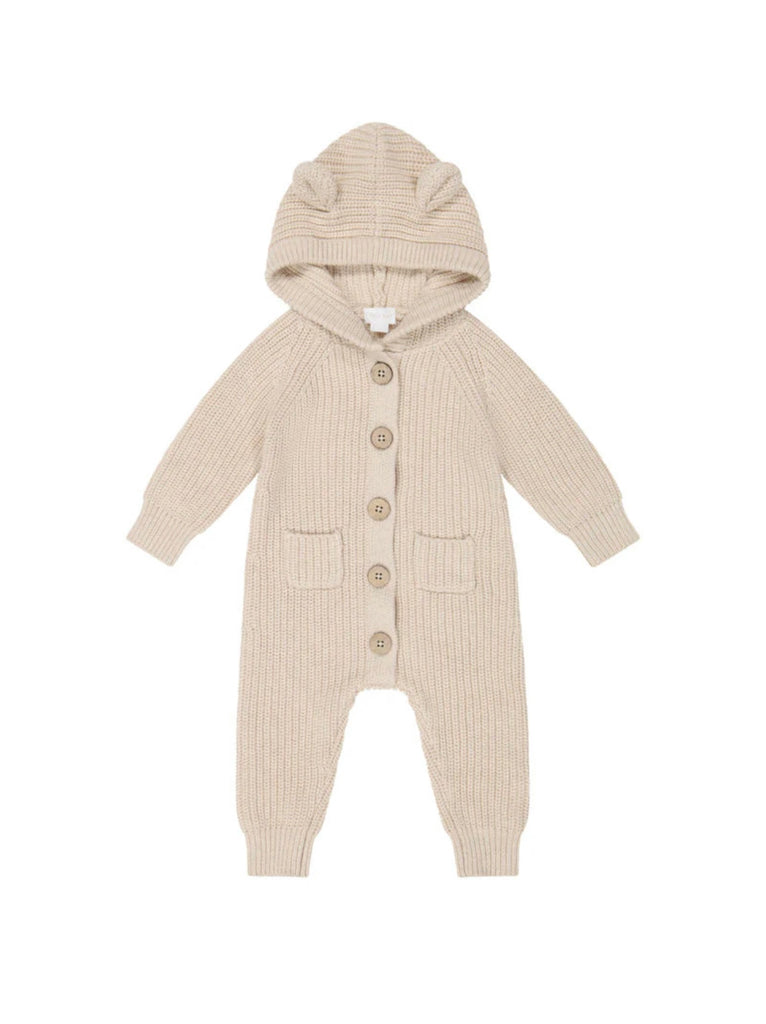 Luca Knitted One Piece | Oatmeal Marle