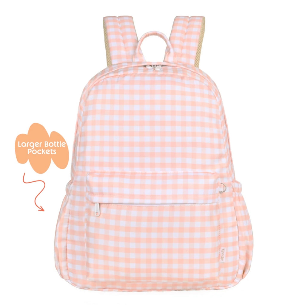 Pink Gingham Junior Kindy Extra Deep Backpacks