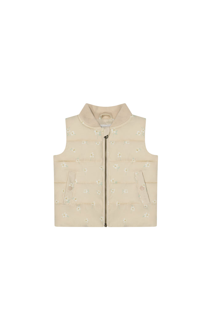 Taylor Vest | Simple Flowers in Sand