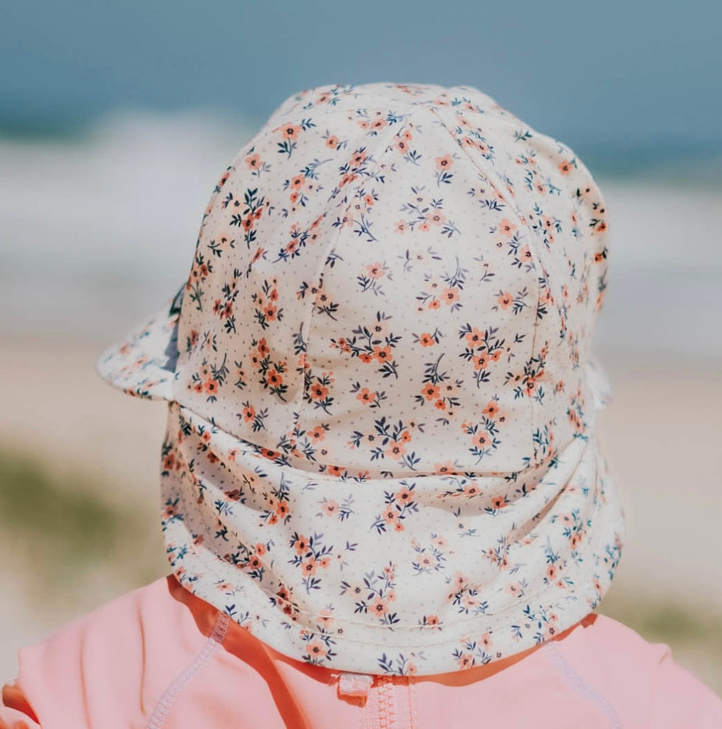 Bedhead Hat | Girls Beach Legionnaire Hat | Floral