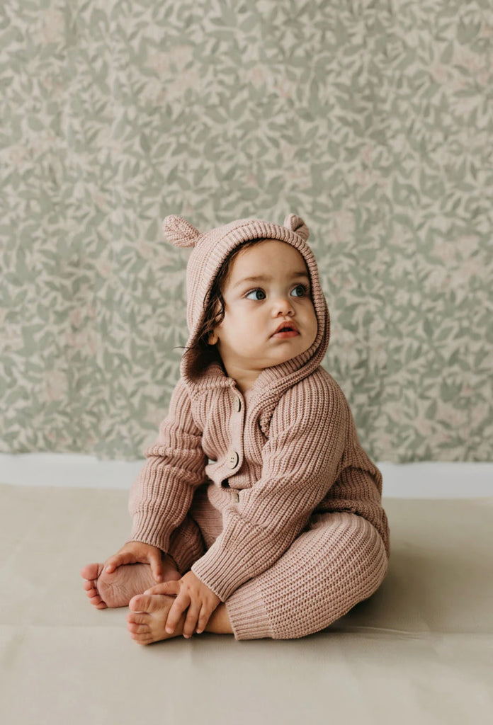 Luca Knitted One Piece | Mahogany Rose Marle