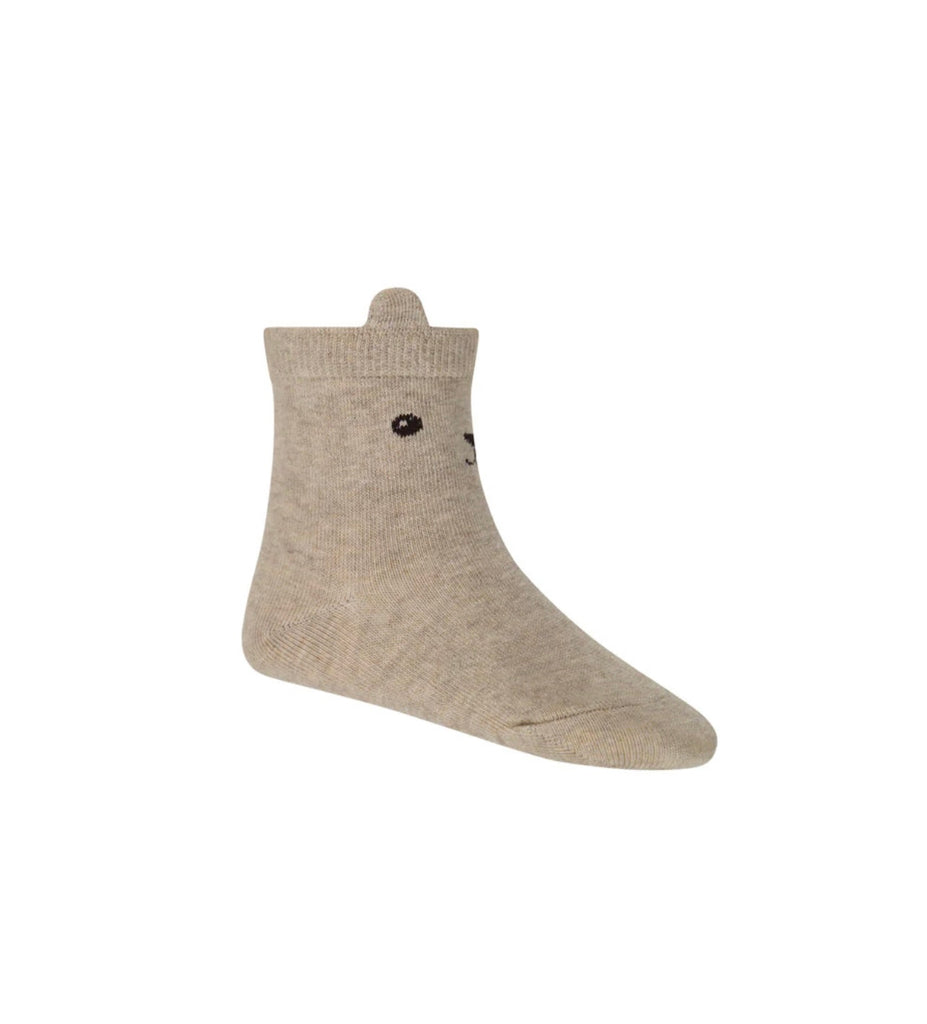 George Bear Ankle Sock | Sand Marle