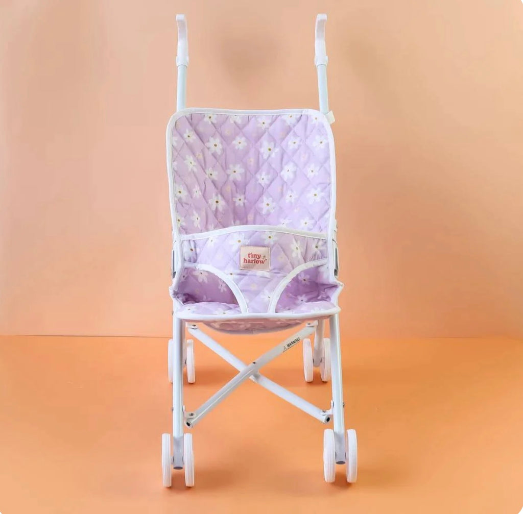 Tiny Harlow Doll Stroller in Daisy