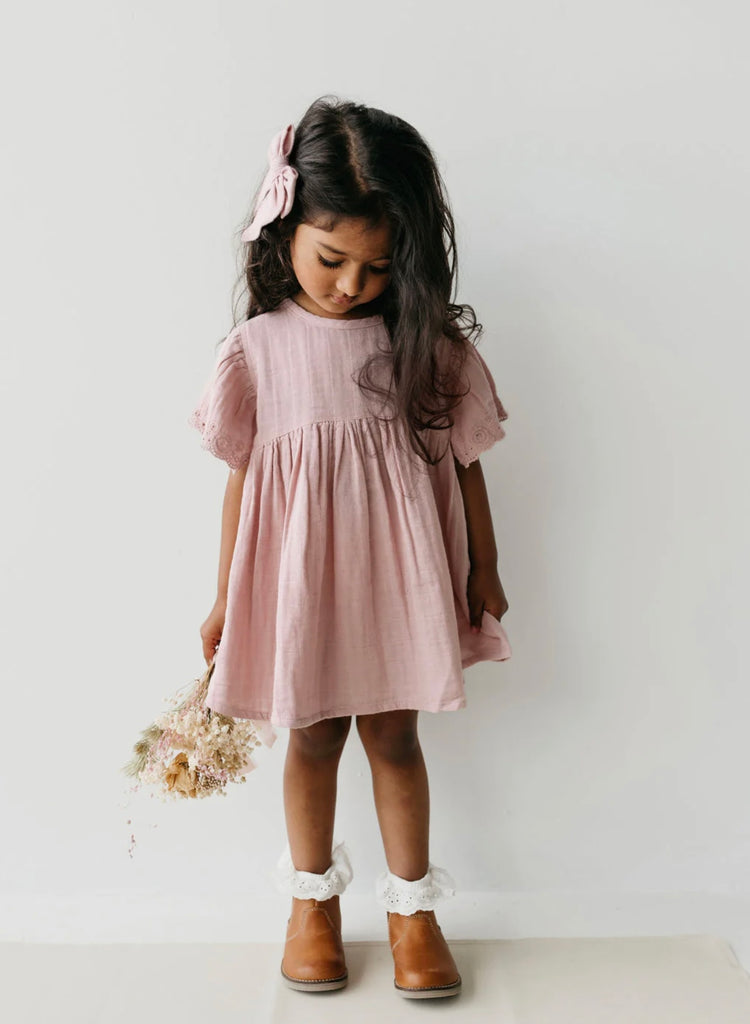Phillipa Dress | Powder Pink