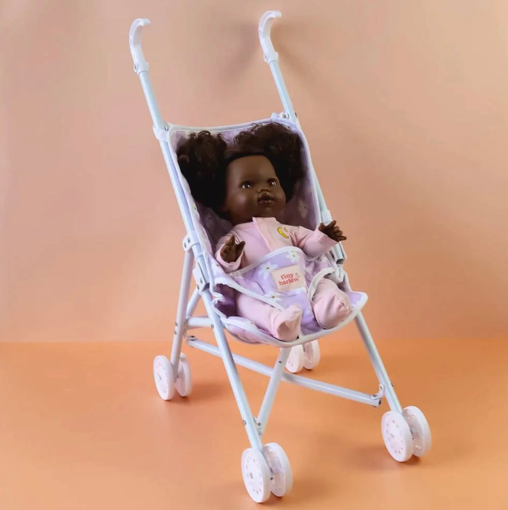 Tiny Harlow Doll Stroller in Daisy