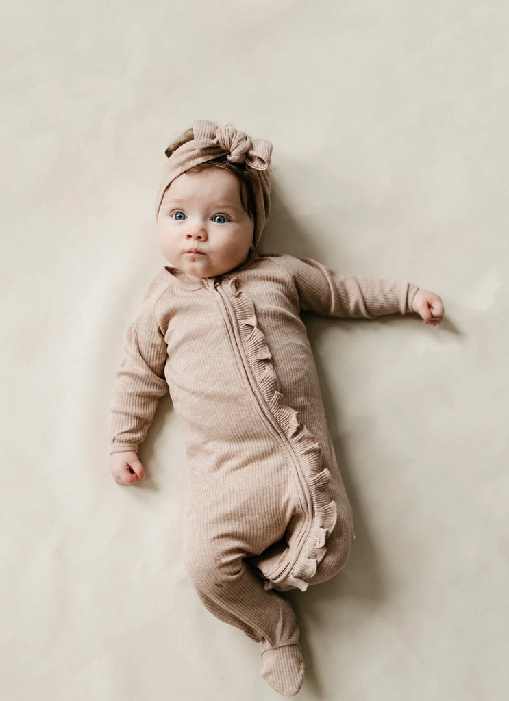 Organic Cotton Modal Melanie Zip Onepiece | Bunny Marle