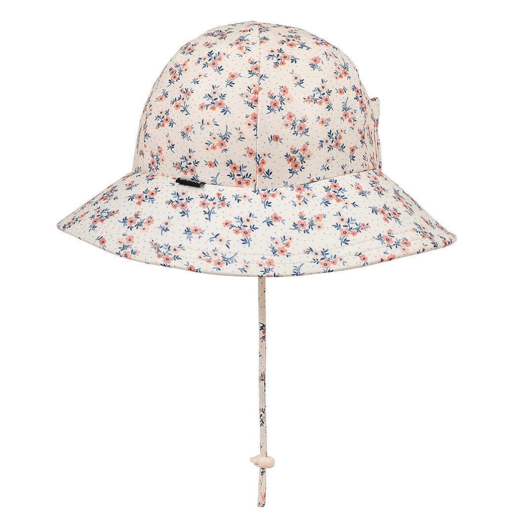 Bedhead Hat | Girls Beach Bucket Ponytail Hat | Floral