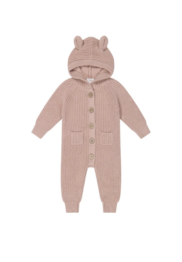 Luca Knitted One Piece | Mahogany Rose Marle