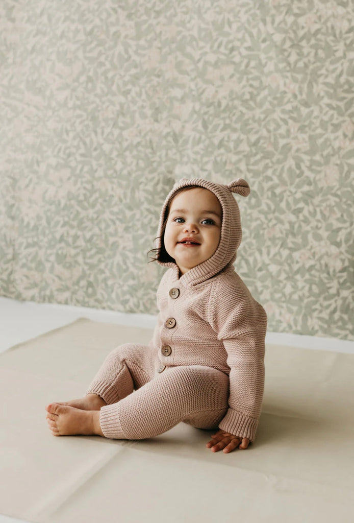 Luca Knitted One Piece | Mahogany Rose Marle