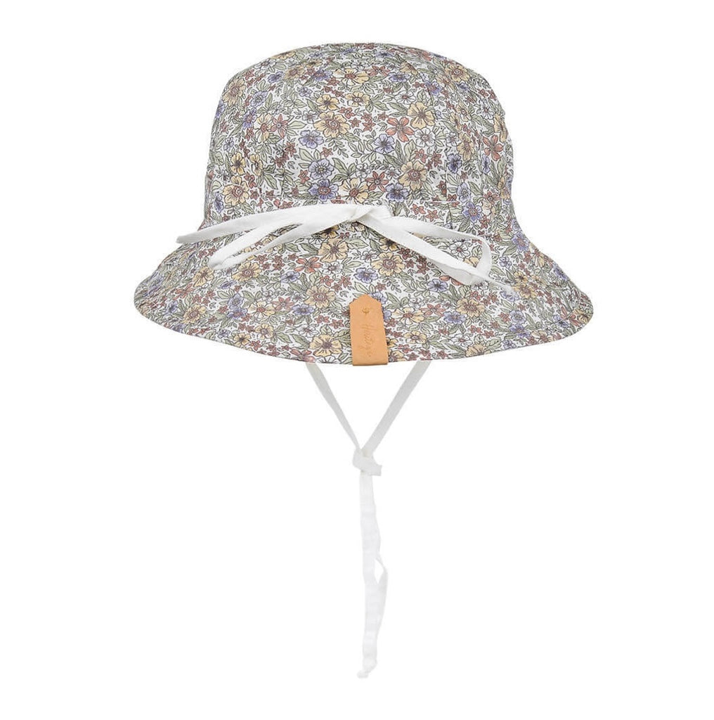 Bedhead Hats | Heritage Girls Reversible Sun Hat | Winnie/Blanc