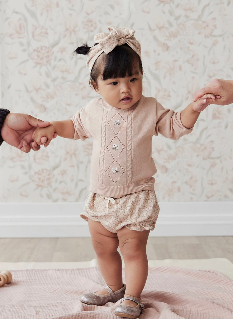 Organic Cotton Frill Bloomer | Rosalie Fields