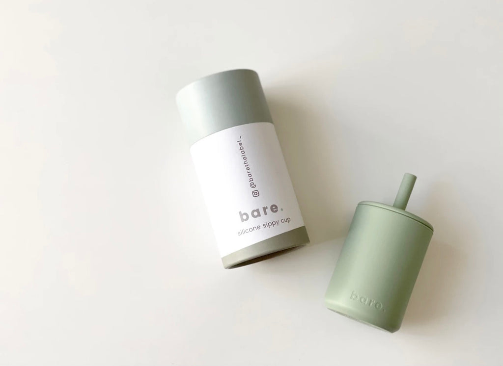 Sage Silicone Sippy Cup | Bare.the label