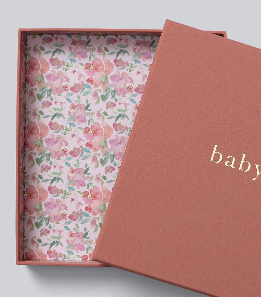 Boxed Baby Journal | Your First Five Years | Blush