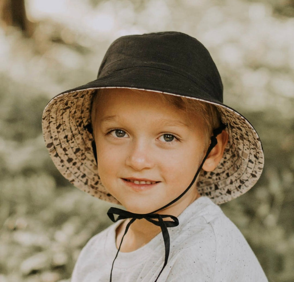 Bedhead Hats | Kids Reversible Sun Hat | Terrazzo/Ebony