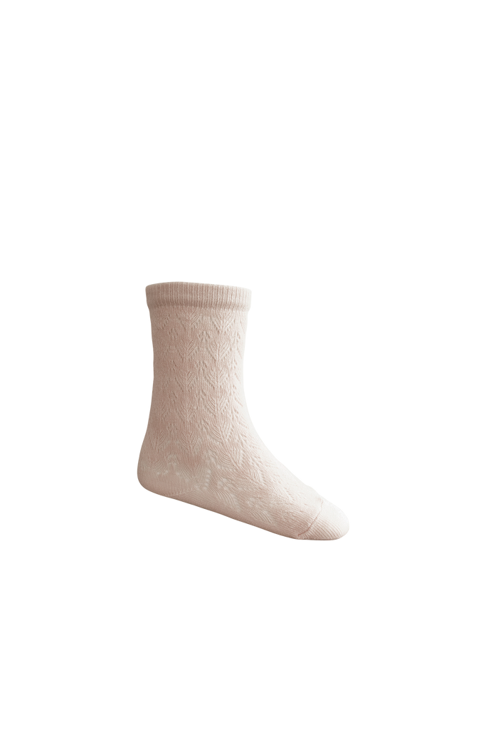 Scallop Weave Knee High Sock | Pillow