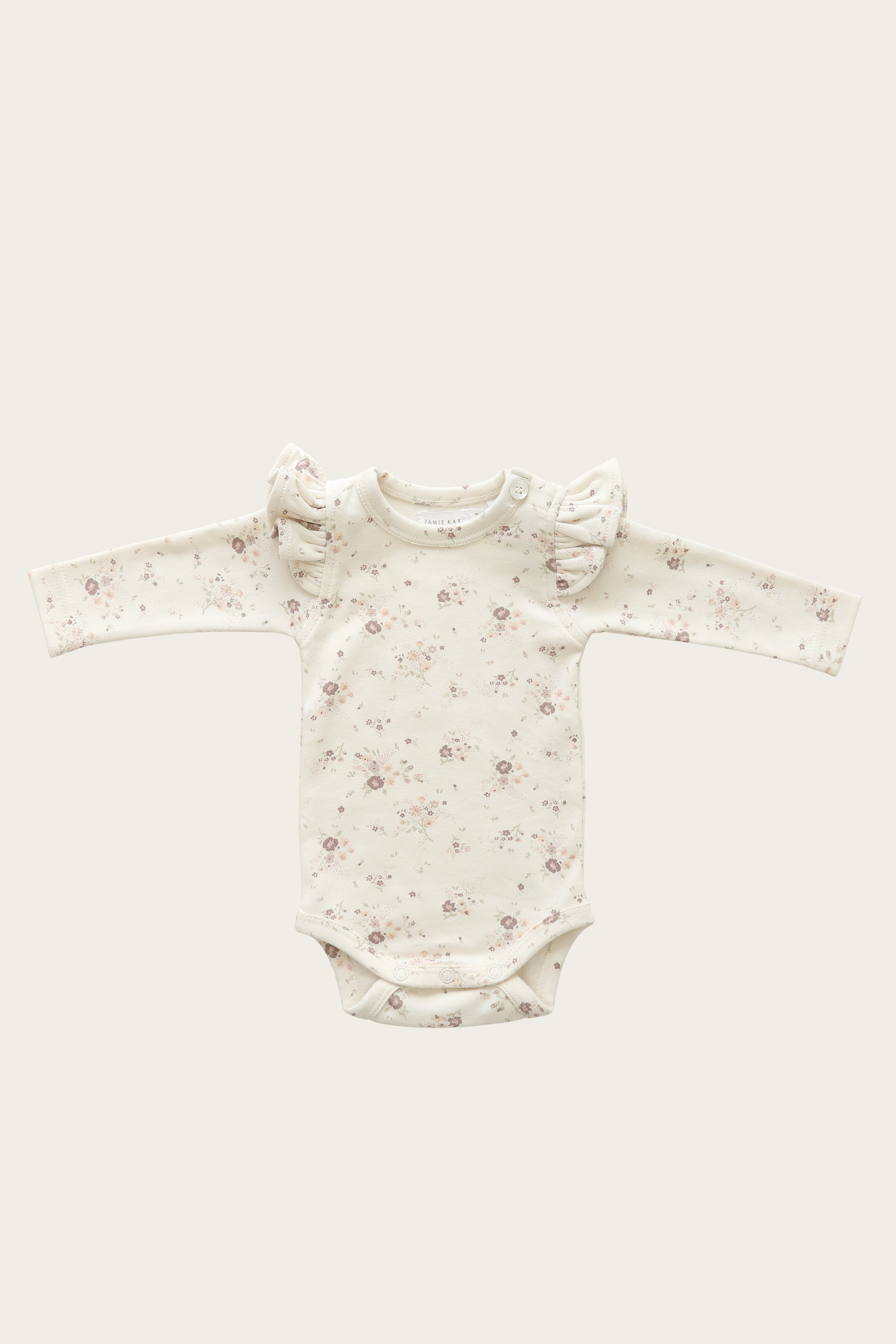 Jamie Kay outlet Periwinkle Floral Frill Set