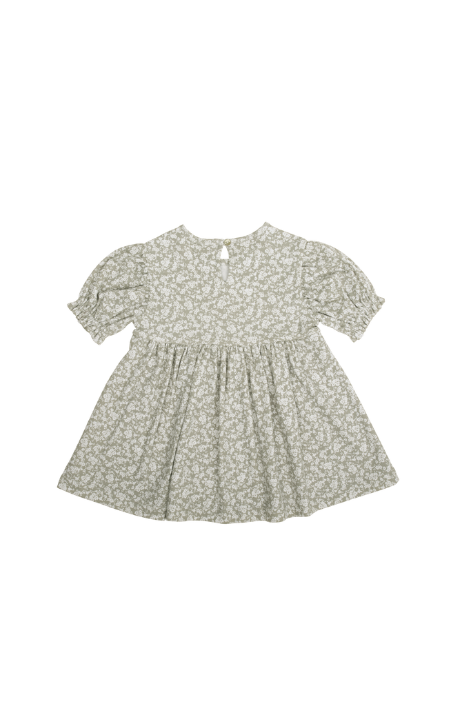 Organic Cotton Penny Dress | Sadie Floral Mist