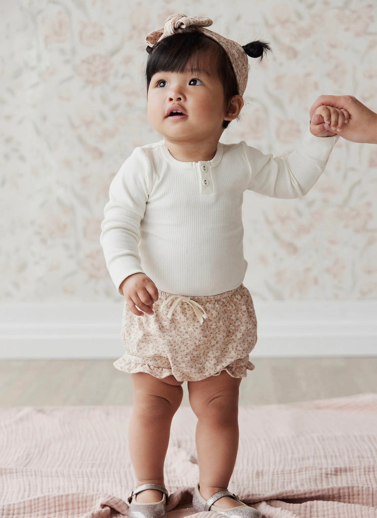 Organic Cotton Frill Bloomer | Rosalie Fields