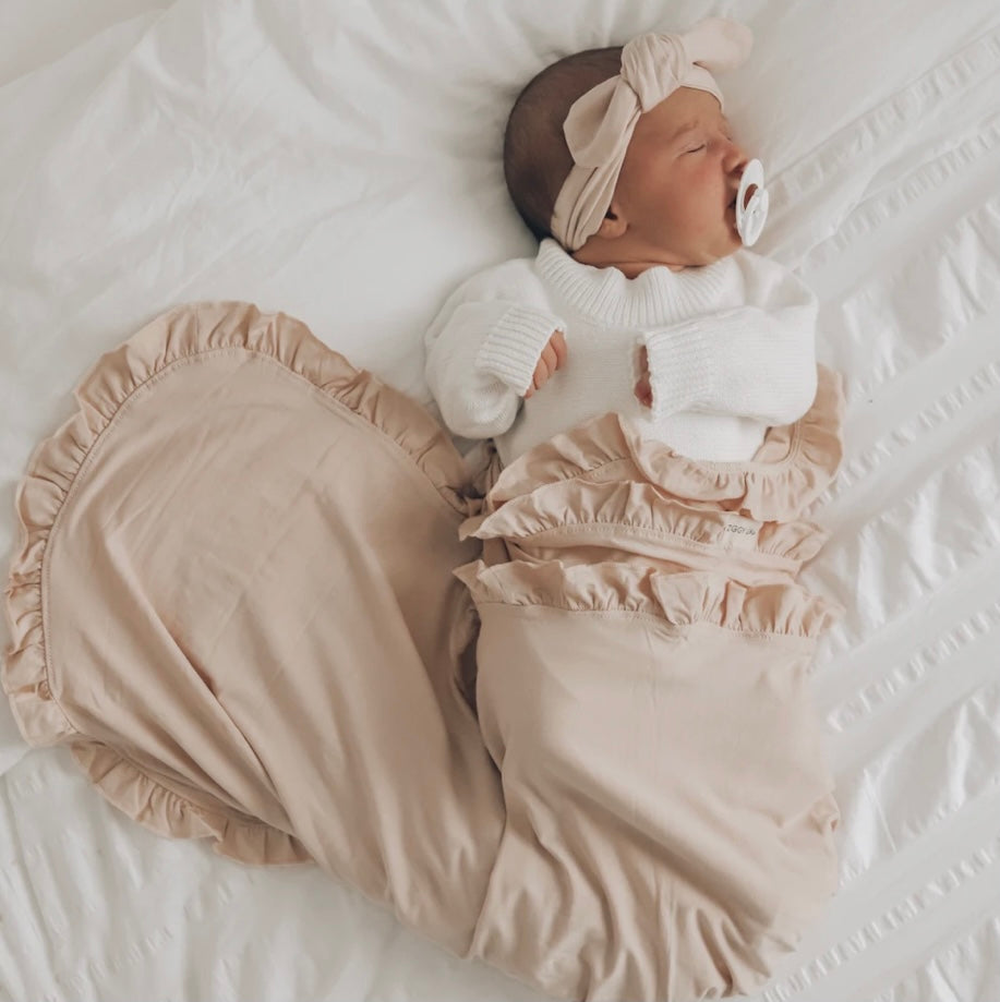 Nude Bamboo Stretch Swaddle