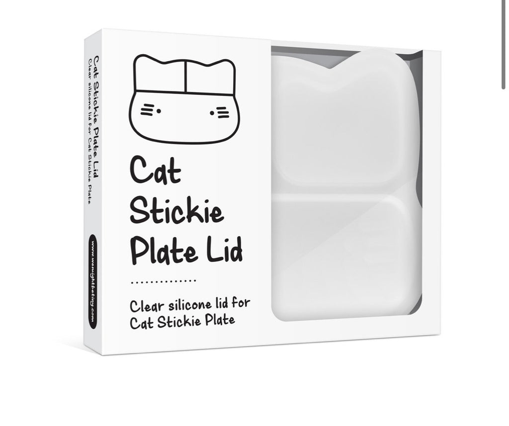 Cat Stickie Plate Lid