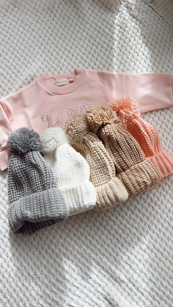 Wool Knit Beanies