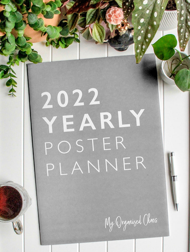 Write To Me 2022 Yearly Wall Poster Planning
