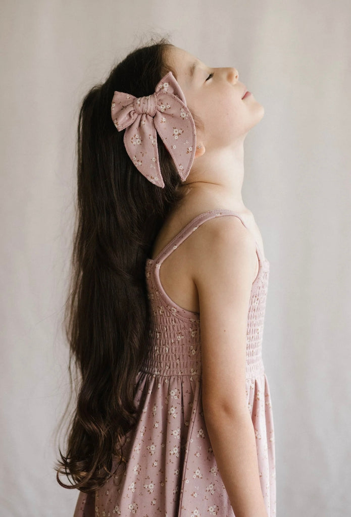 Organic Cotton Bow | Lulu Floral