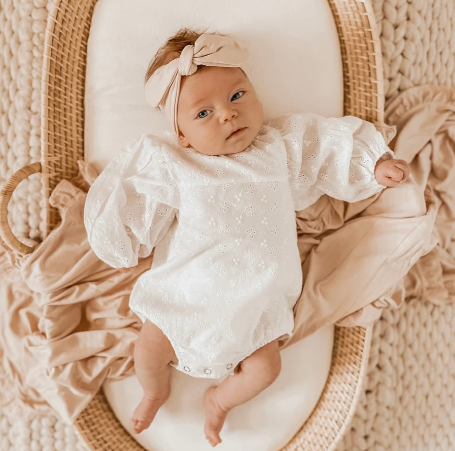 Nude Bamboo Stretch Swaddle