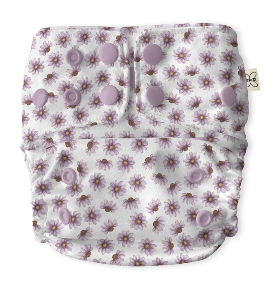 Modern Cloth Nappy | Lilac Meadow