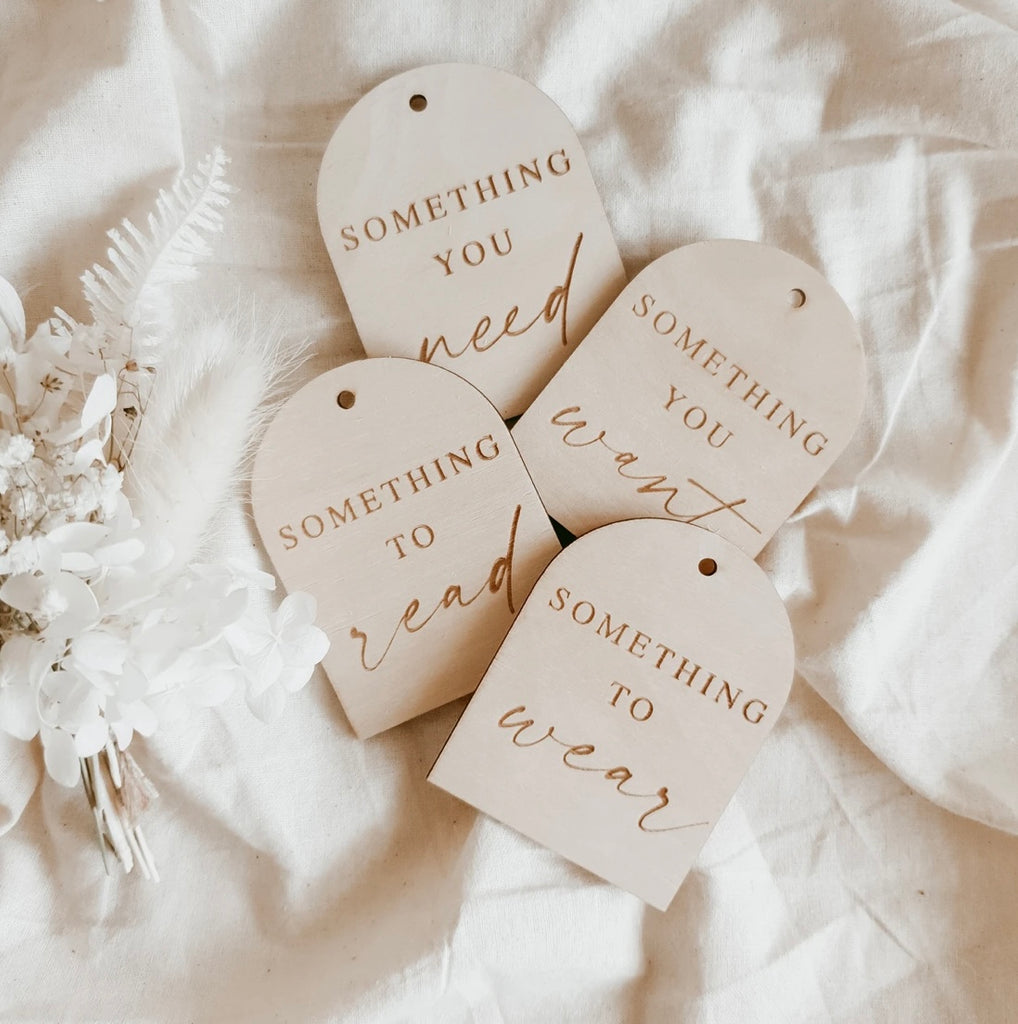 Mindful Wooden Gift Tags | Christmas Arch
