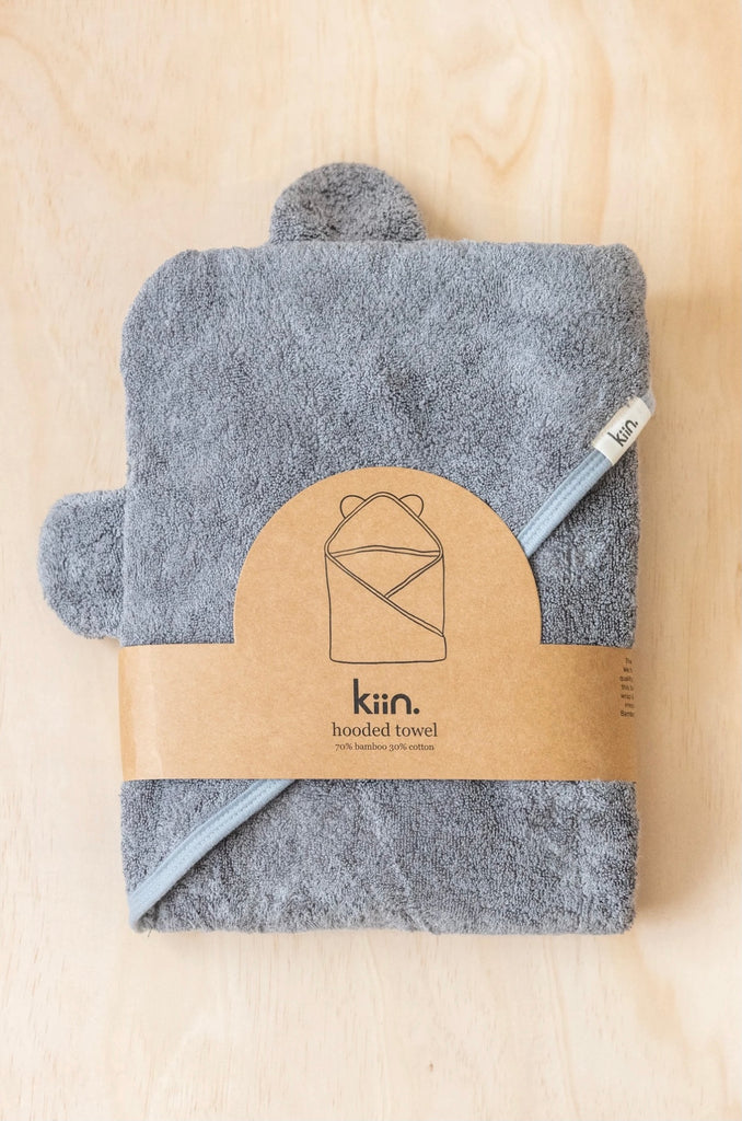 Kiin Baby Hooded Towel | Cloud