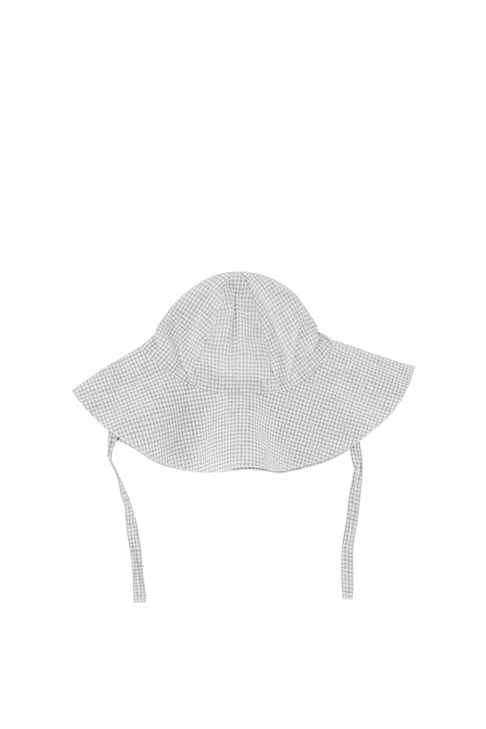 Organic Cotton Gingham Hat
