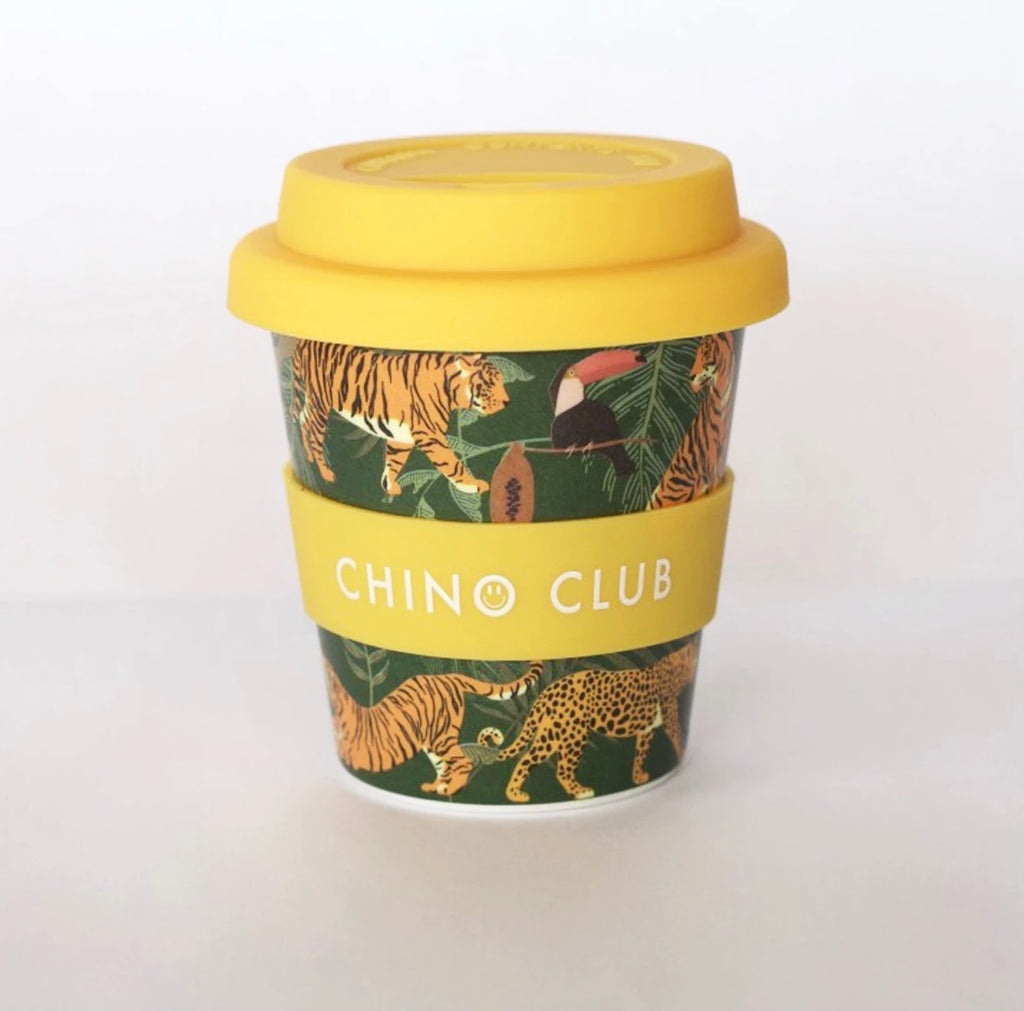 Chino Club Bamboo Baby Chino Cup | Wild Cats